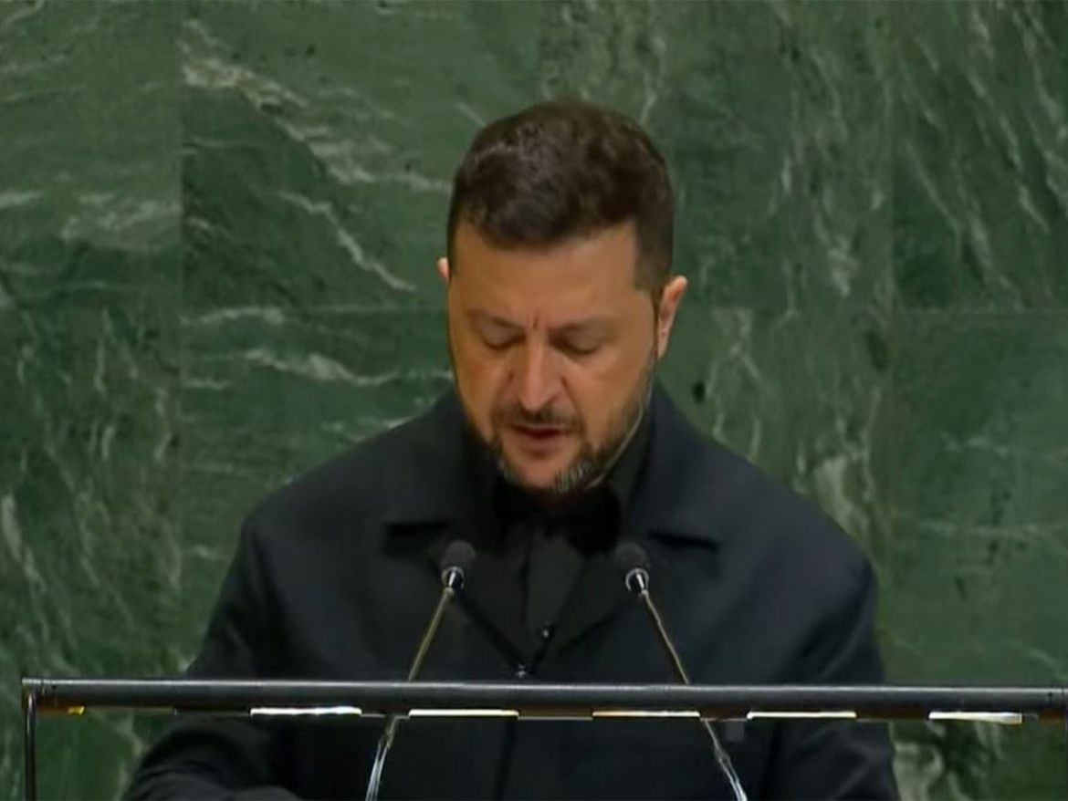 "Europe cannot afford to lose Moldova too," says Zelenskyy at UNGA