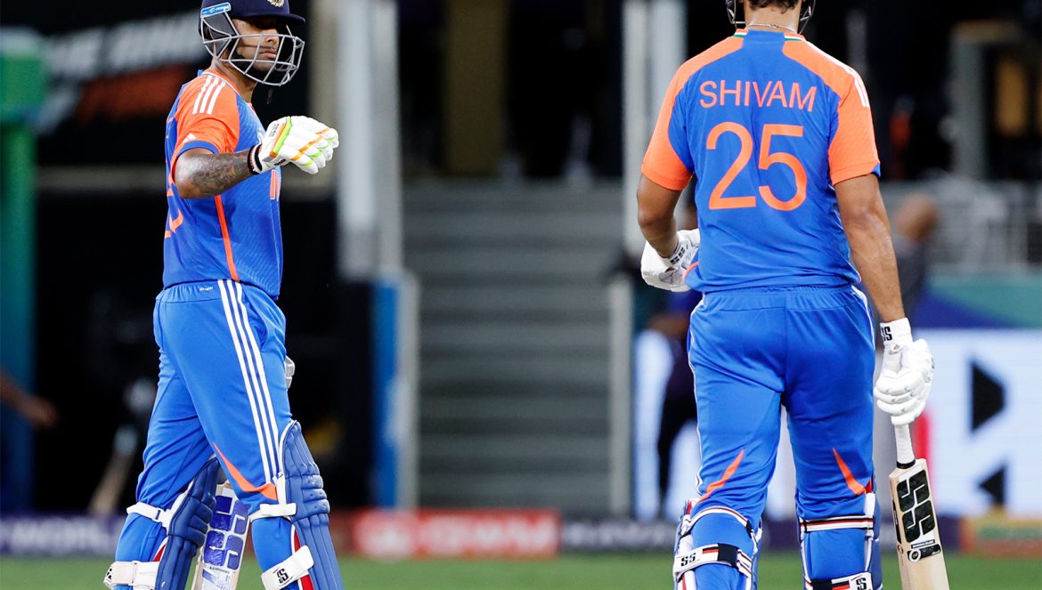 "Looking at their bowling lineup, they had a left-arm and a leg spinner…": Suryakumar Yadav on promoting Shivam Dube in batting order