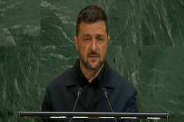 At UNGA, Zelenskyy questions UN's effectiveness, says "weapons decide who survives"