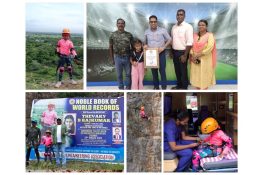 India’s Youngest Trailblazer: 6-Year-Old Thevaky Sets World Record in 155-Foot Blindfolded Rappelling