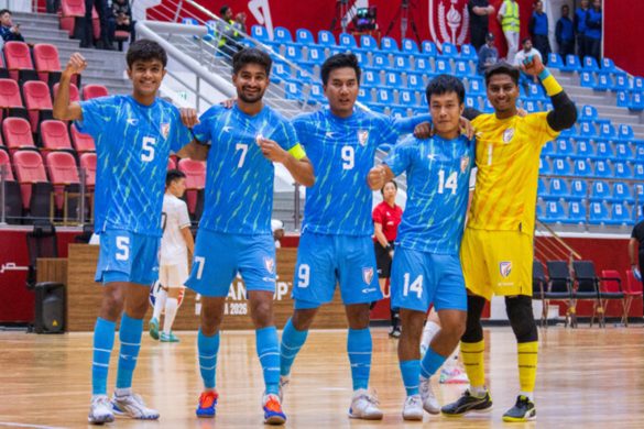 India trounce Mongolia to get historic first win on futsal court