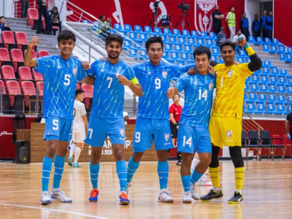 India trounce Mongolia to get historic first win on futsal court
