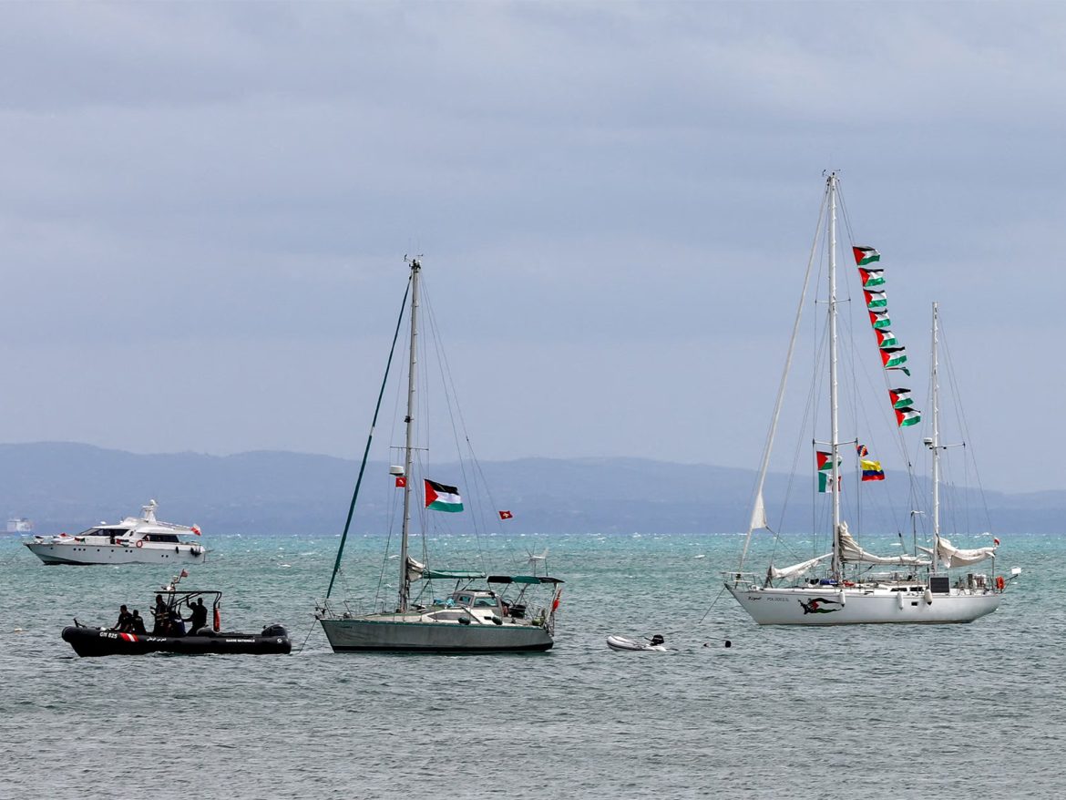 Spain, Italy dispatch naval ships to escort Gaza aid flotilla amid drone attacks