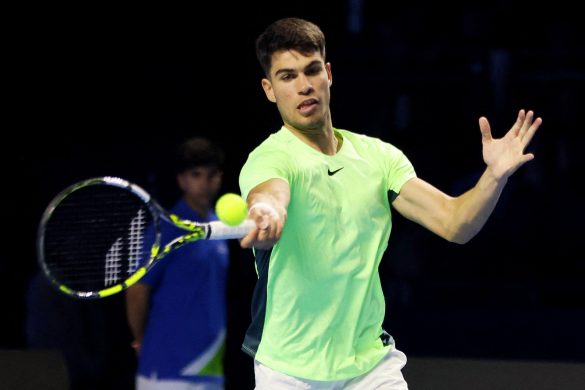 Japan Open: Alcaraz survives ankle injury scare, advances to second round