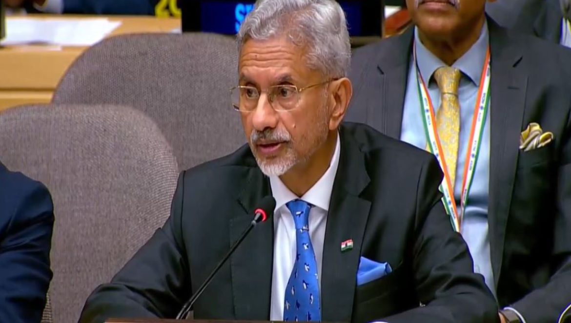 "By threatening development, we cannot facilitate peace": Jaishankar calls out "double standards"
