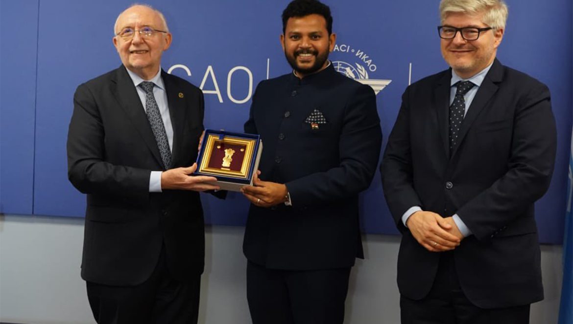 Union Minister Ram Mohan Naidu represents India at ICAO General Assembly in Montreal