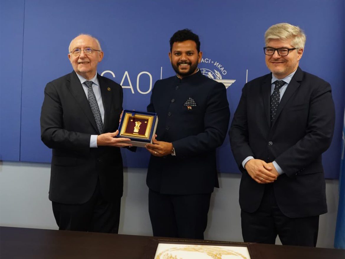 Union Minister Ram Mohan Naidu represents India at ICAO General Assembly in Montreal