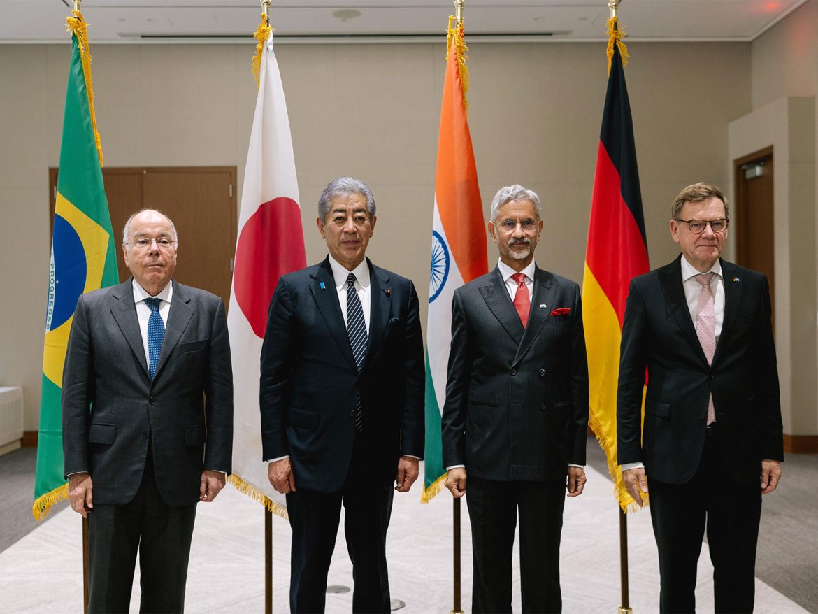 Jaishankar joins G4 counterparts at UNGA, reaffirms push for UN Security Council reforms