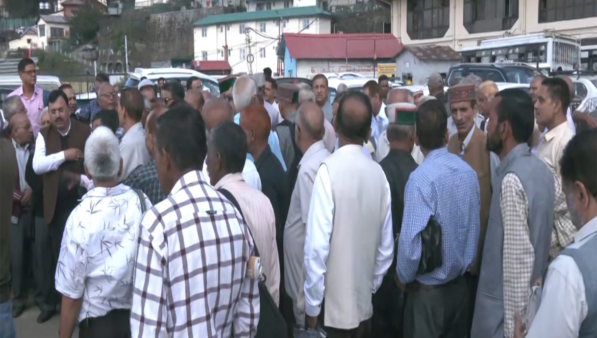 HRTC pensioners stage protest in Shimla, demand timely release of pension