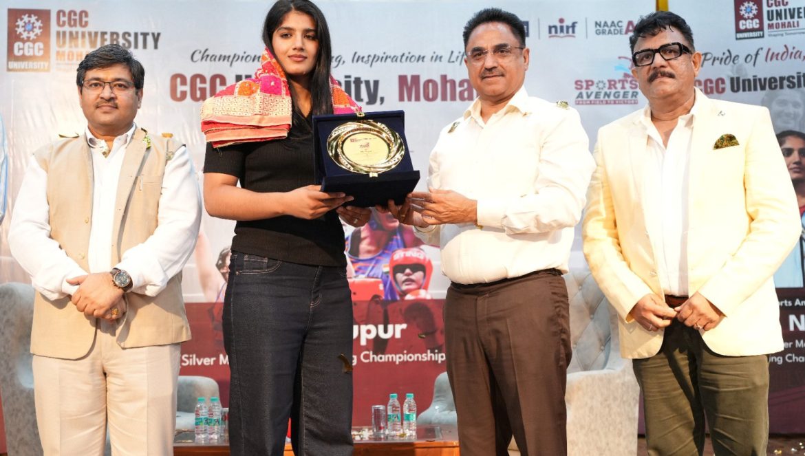 CGC University, Mohali Officially Launches Boxing Champion Nupur As Its Brand Ambassador