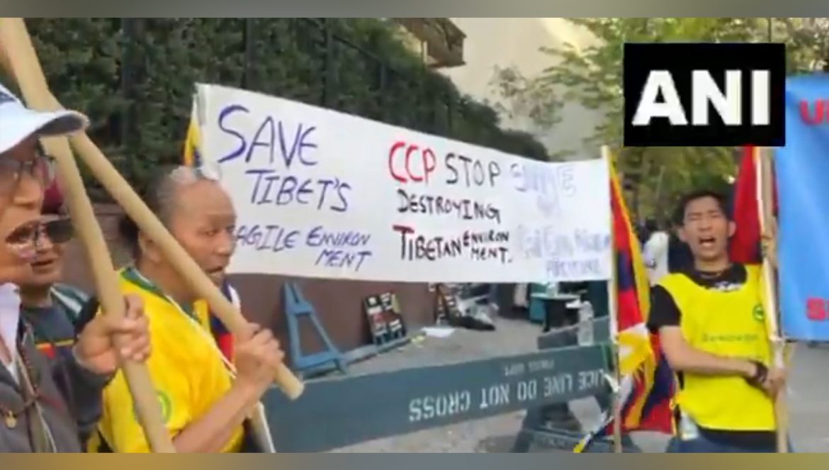 "China out of Tibet now": Tibetan activists protest outside UN, call for global support