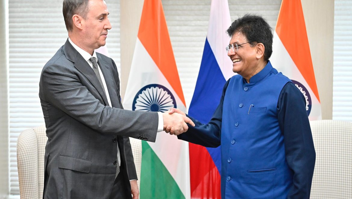 Piyush Goyal holds talks with Russian Deputy PM Dmitry Patrushev to boost trade, economic ties