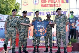 Wular Half Marathon 2.0: BSF hosts T-Shirt unveiling ceremony