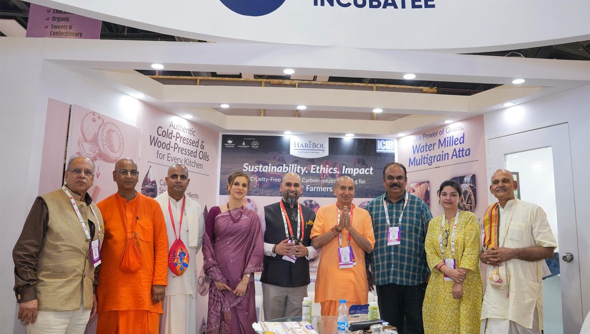 Haribol Showcases Satvik Nutrition and Ahimsa Dairy at World Food India 2025