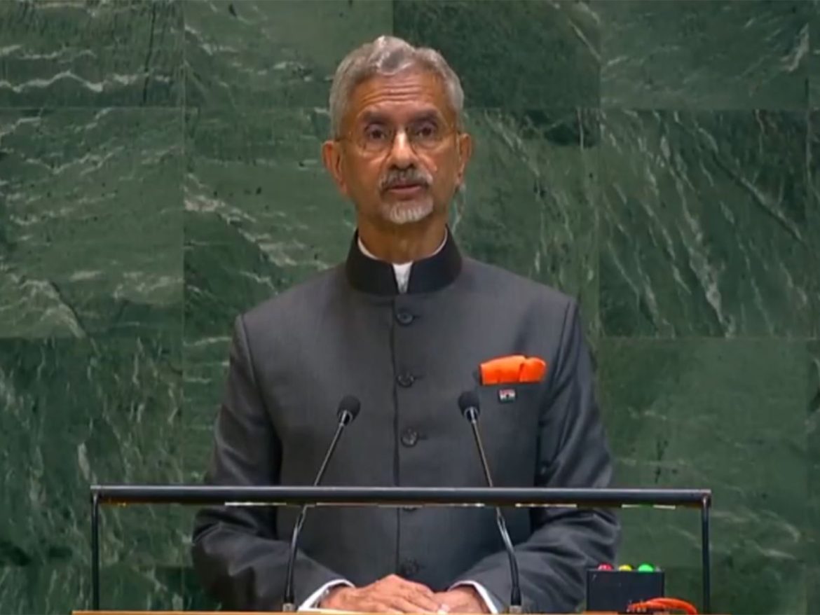 "When peace is under threat from conflicts, UN remains gridlocked": Jaishankar