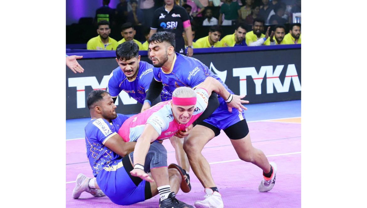 PKL 12: Tamil Thalaivas thump Jaipur Pink Panthers to script big win