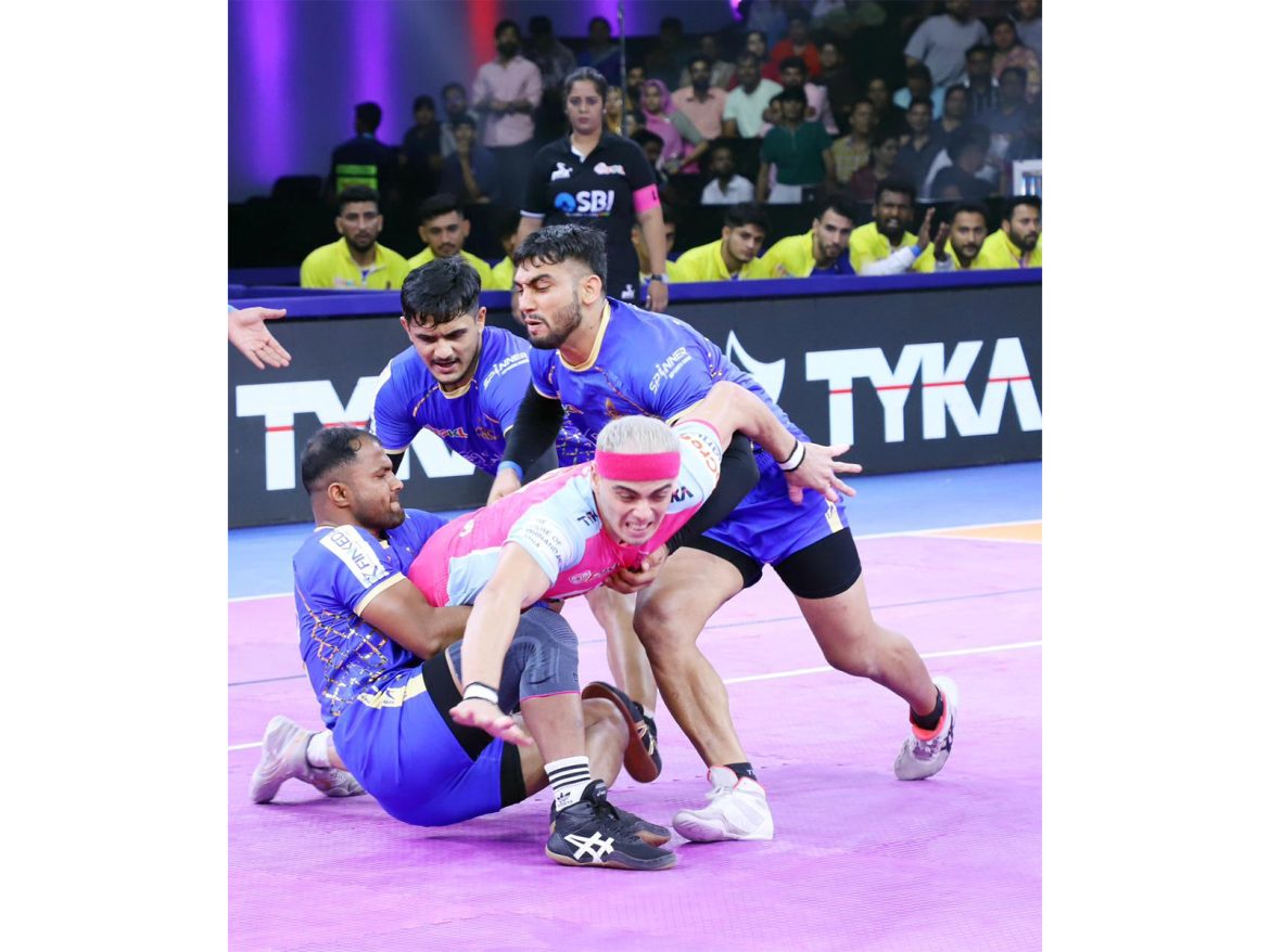 PKL 12: Tamil Thalaivas thump Jaipur Pink Panthers to script big win