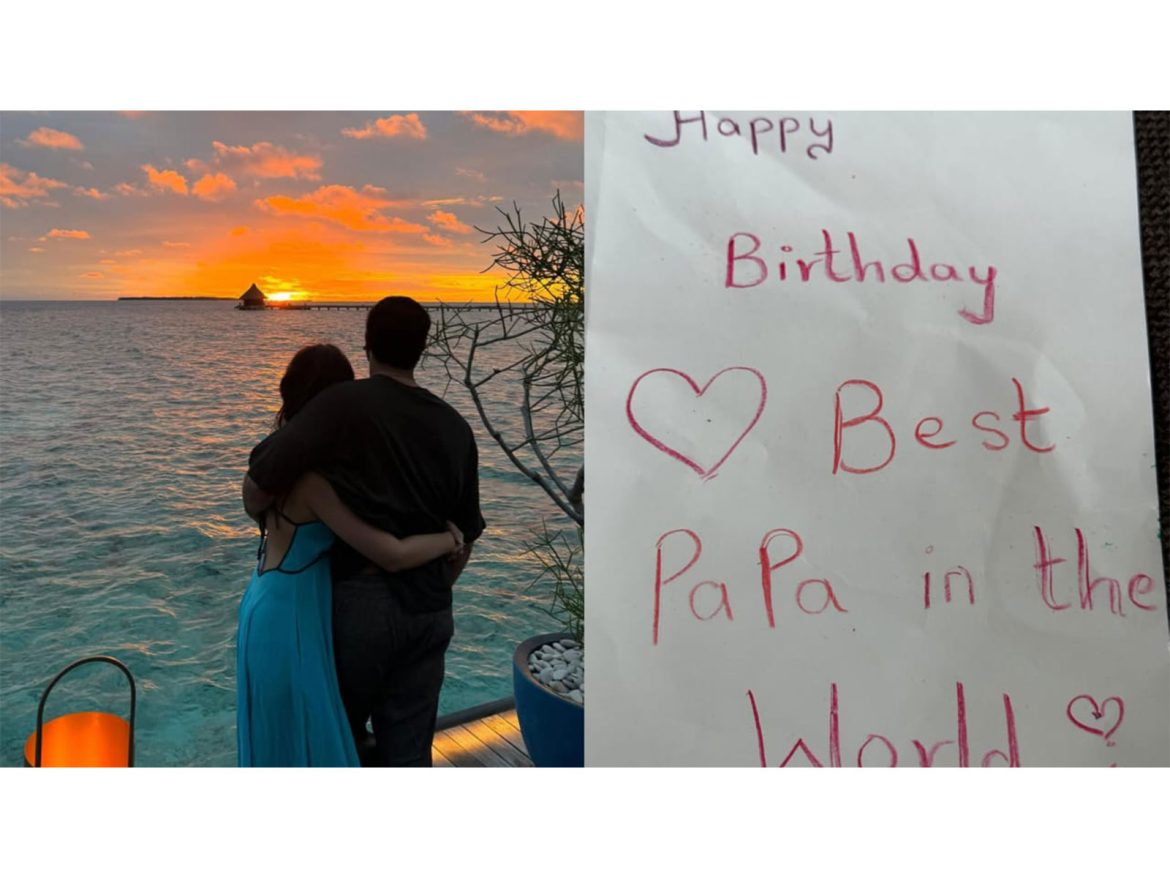 Alia Bhatt posts adorable birthday post for Ranbir Kapoor with Raha's special handmade card
