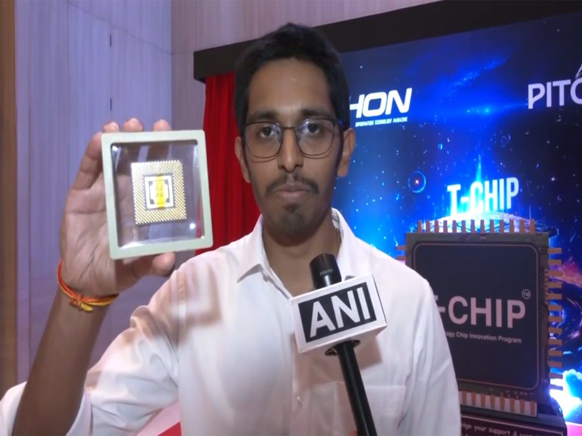 AI chip designed by IIT innovator unveiled at T-CHIP Semicon Summit