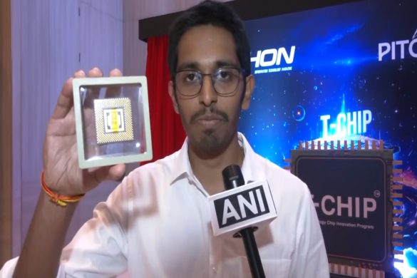AI chip designed by IIT innovator unveiled at T-CHIP Semicon Summit