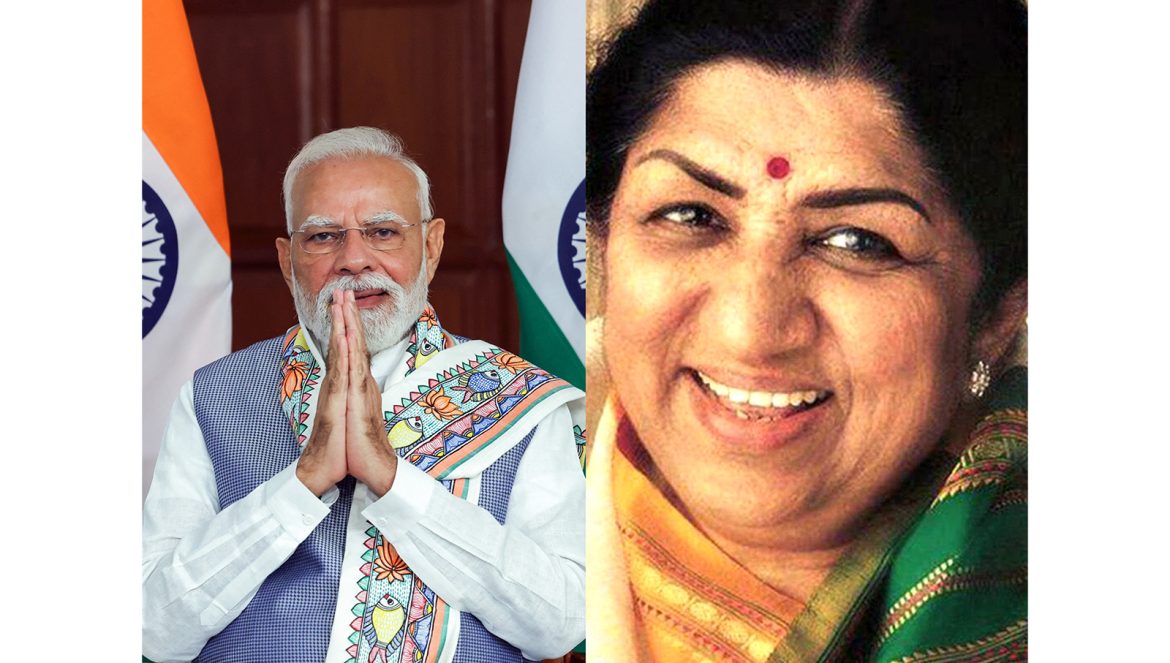 "Her songs stir human emotions": PM Modi offers heartfelt tribute to Lata Mangeshkar on her birth anniversary