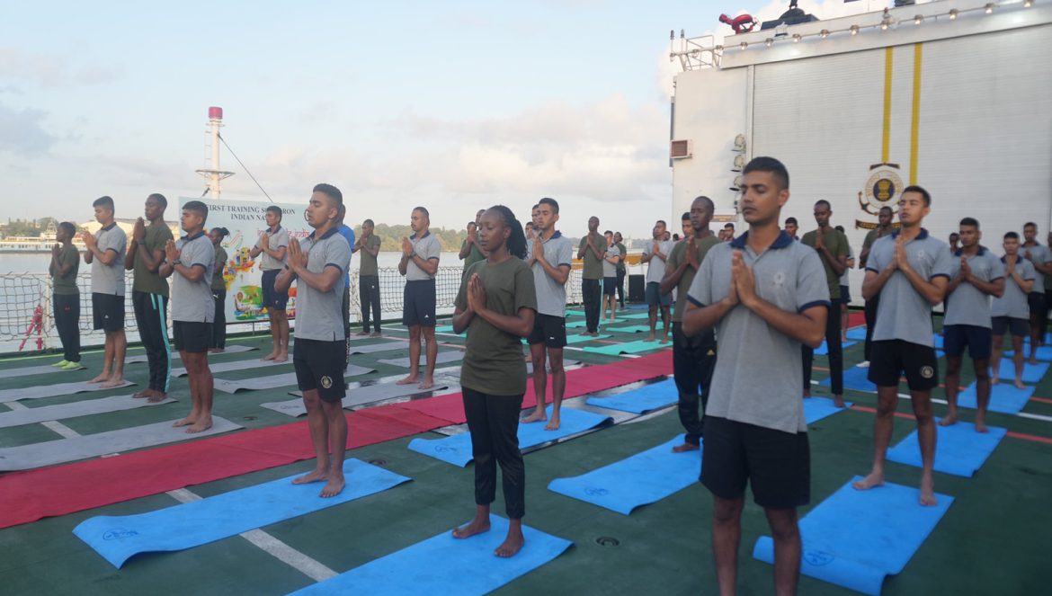 Indian Navy conducts wide-ranging activities during port call in Kenya