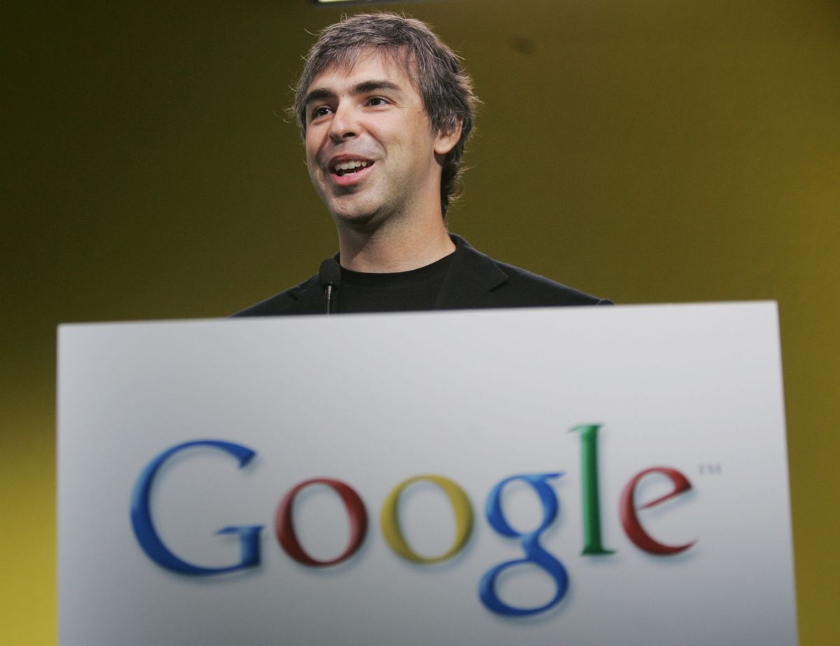 Larry Page, architect of Google’s search and AI technologies. - Photo Gallery