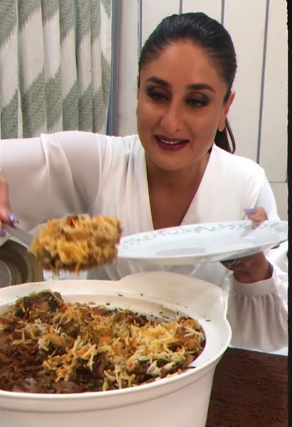 Kareena Kapoor Khan enjoying biryani on cheat day - Photo Gallery