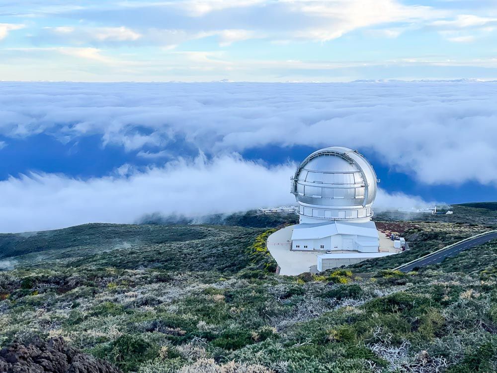 Gran Telescopio Canarias under the night sky in La Palma, Spain - Photo Gallery