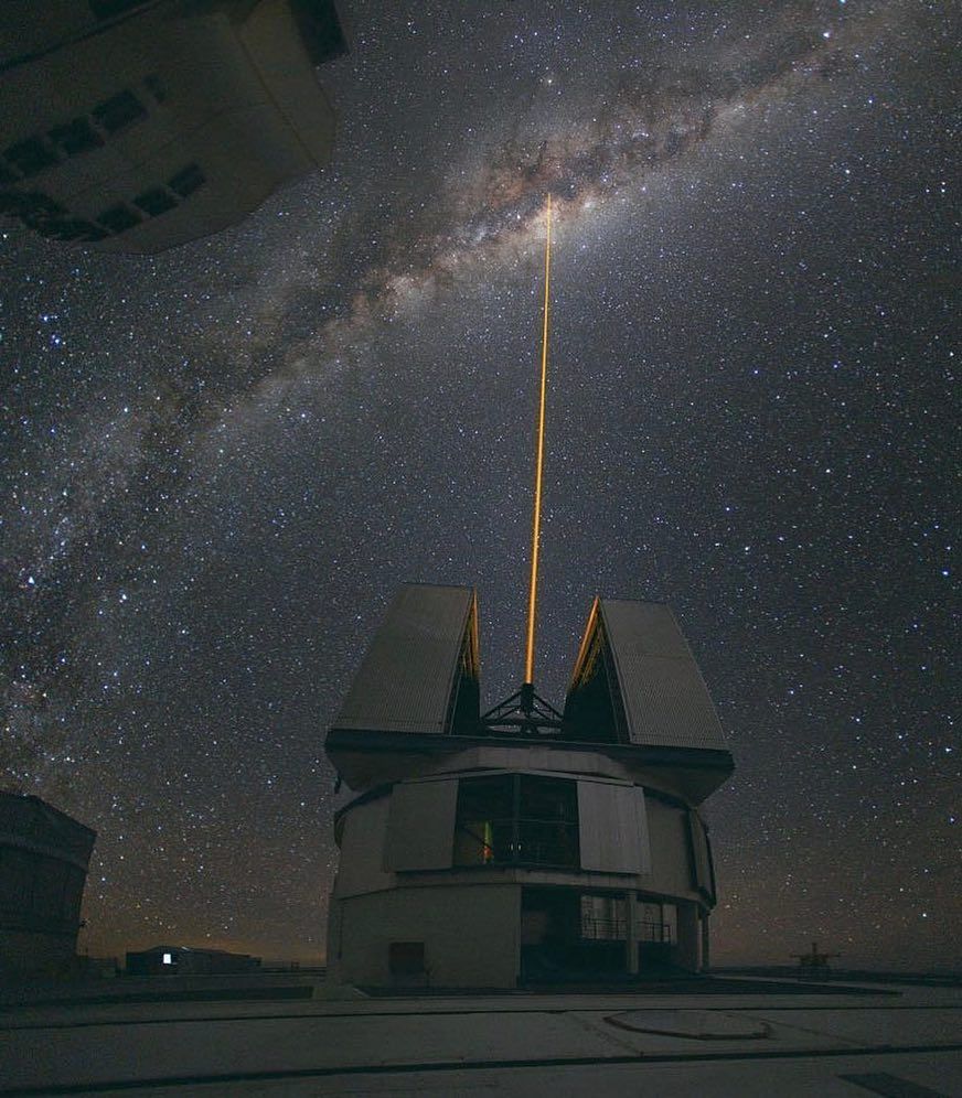 Very Large Telescope domes at Paranal Observatory, Chile. - Photo Gallery