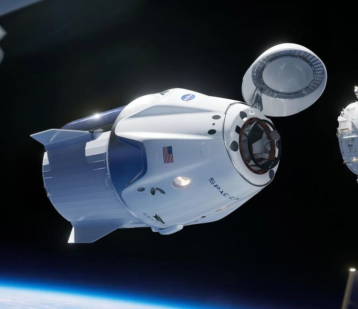 SpaceX Dragon spacecraft carrying supplies to ISS. - Photo Gallery