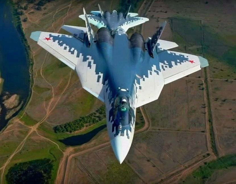 Su-57s link systems to share radar and tracking data - Photo Gallery