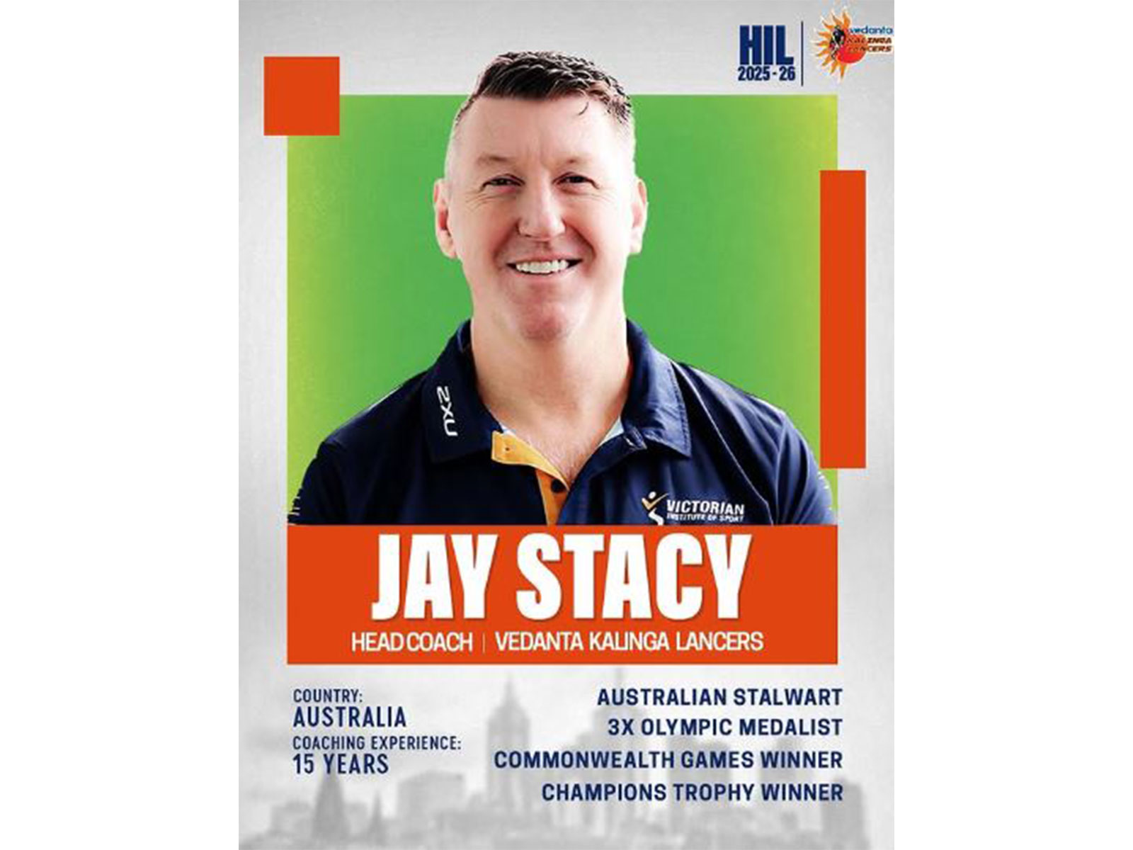 Australian legend Jay Stacy appointed head coach of Kalinga Lancers