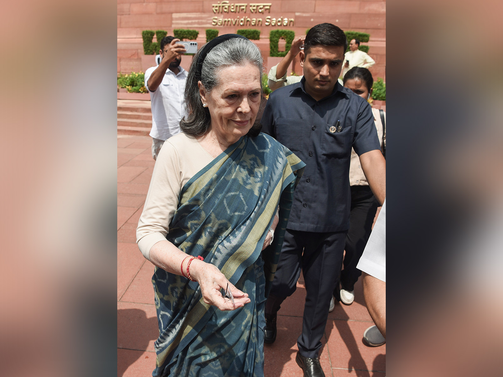 Congress Parliamentary Party Chairperson Sonia Gandhi (Photo/ANI)