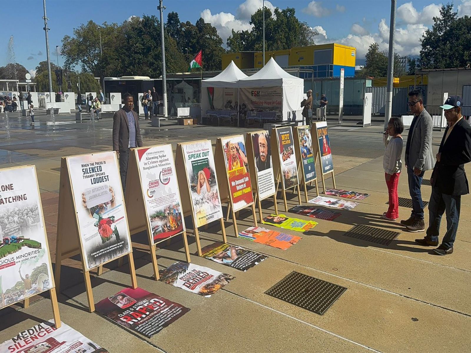 Global alarm at UN over violence in Bangladesh (Photo/ANI) Global alarm at UN over violence in Bangladesh (Photo/ANI)