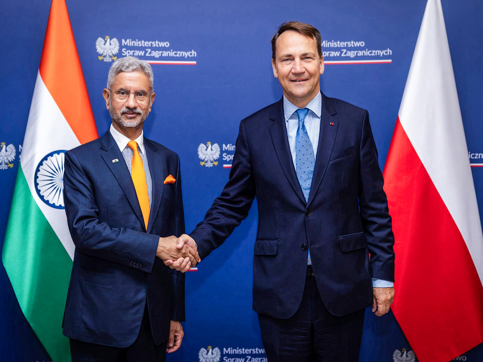Jaishankar, Polish FM hold talks on regional security; India stresses "durable solution" on Ukraine conflict