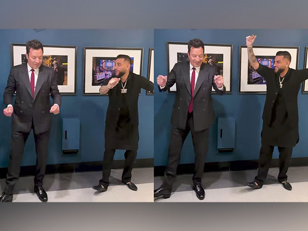 Jimmy Fallon tries 'Bhangra' with Karan Aujla, fans say "Punjabi cha gaye oye"