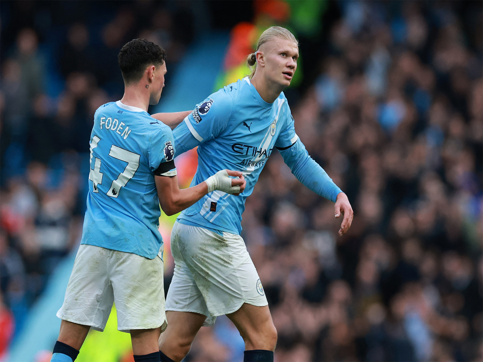 Manchester Derby: Haaland double fires City to Derby glory, Foden shines on return