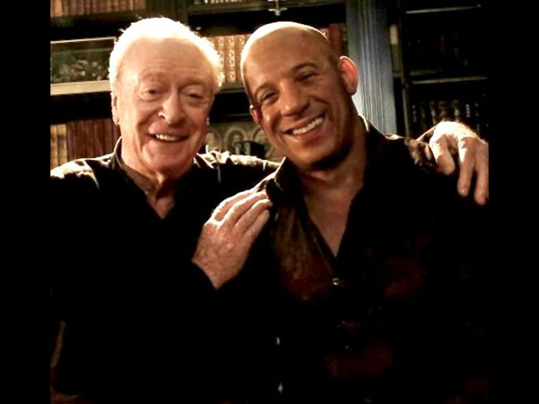 Michael Caine, Vin Diesel (Image: Instagram)