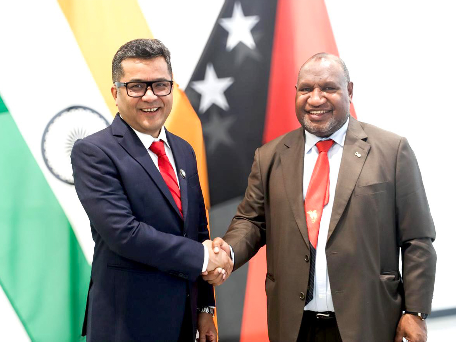 MoS Margherita calls upon Prime Minister of Papua New Guinea