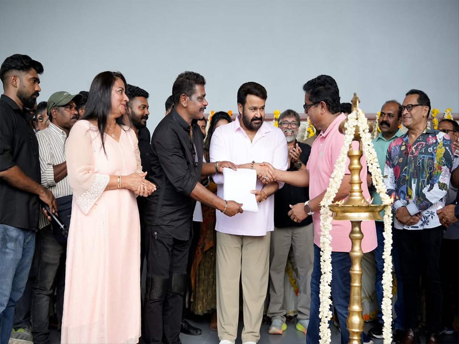 Drishyam 3 pooja ceremony (Photo: Instagram/@Mohanlal)