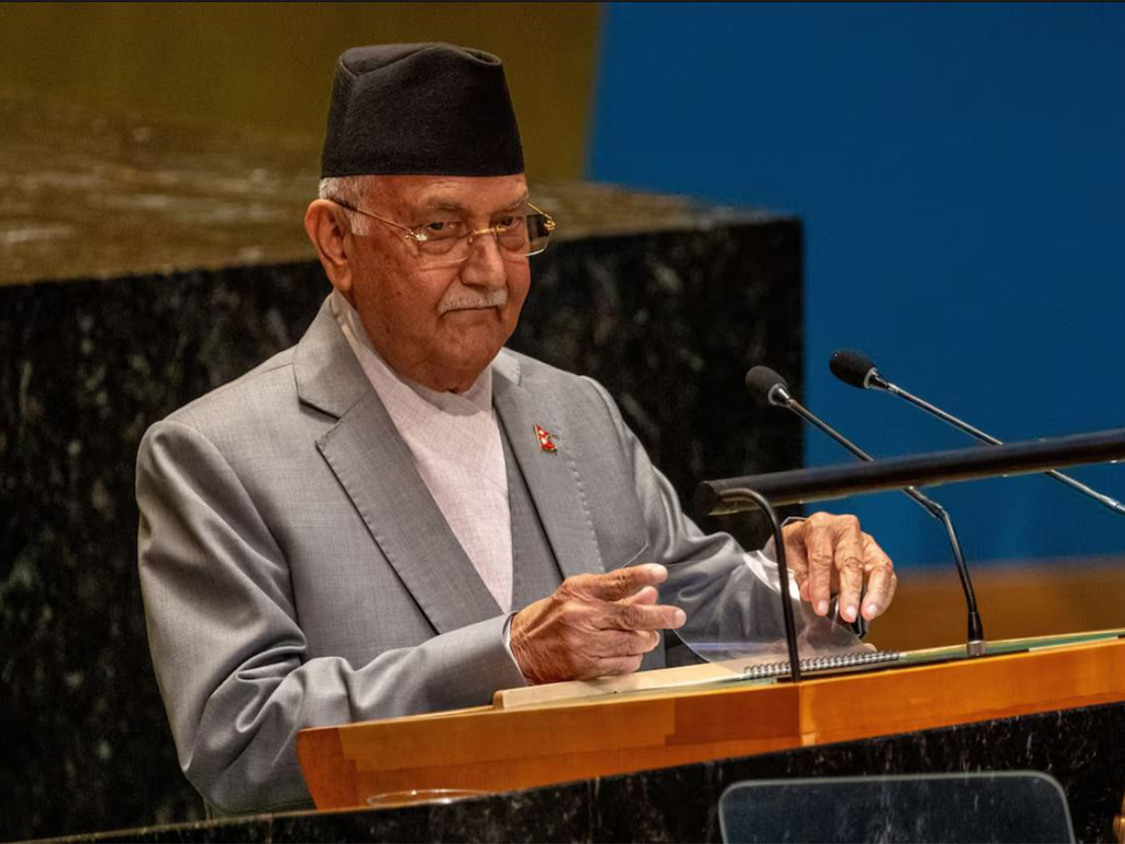 Nepal Congress MP files FIR against ex PM Oli