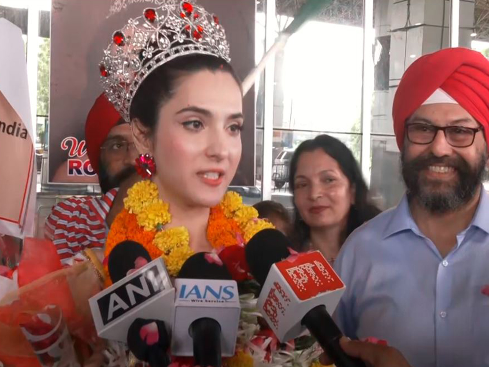Newly crowned Miss International India 2025 Roosh Sindhu gets grand homecoming in Nagpur