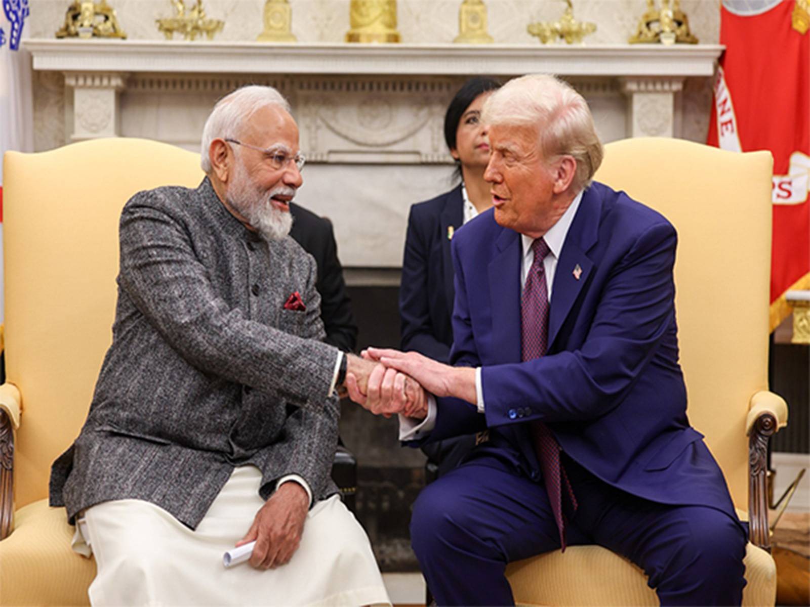 PM Modi thanks "friend" Donald Trump for birthday greetings; says committed to taking ties to new heights
