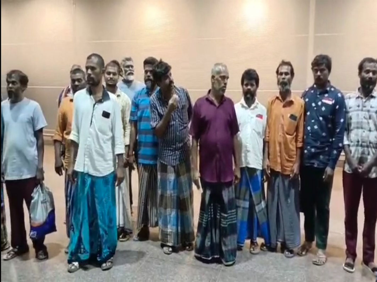 Tamil Nadu fishermen return to Chennai following release from Sri Lankan custody after paying Rs 5 lakh fine each