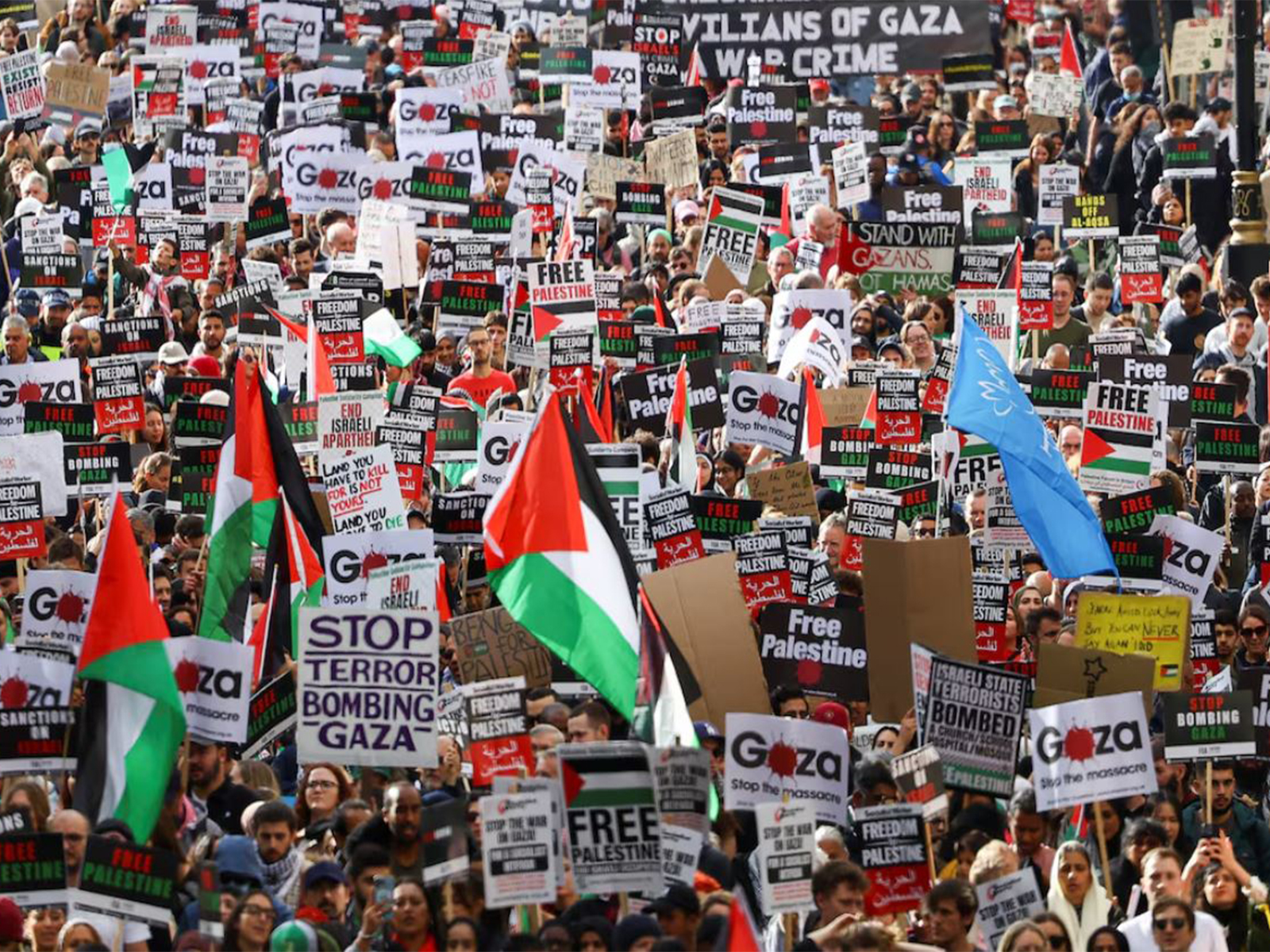 Thousands take part in pro-Palestinian rally in New Zealand