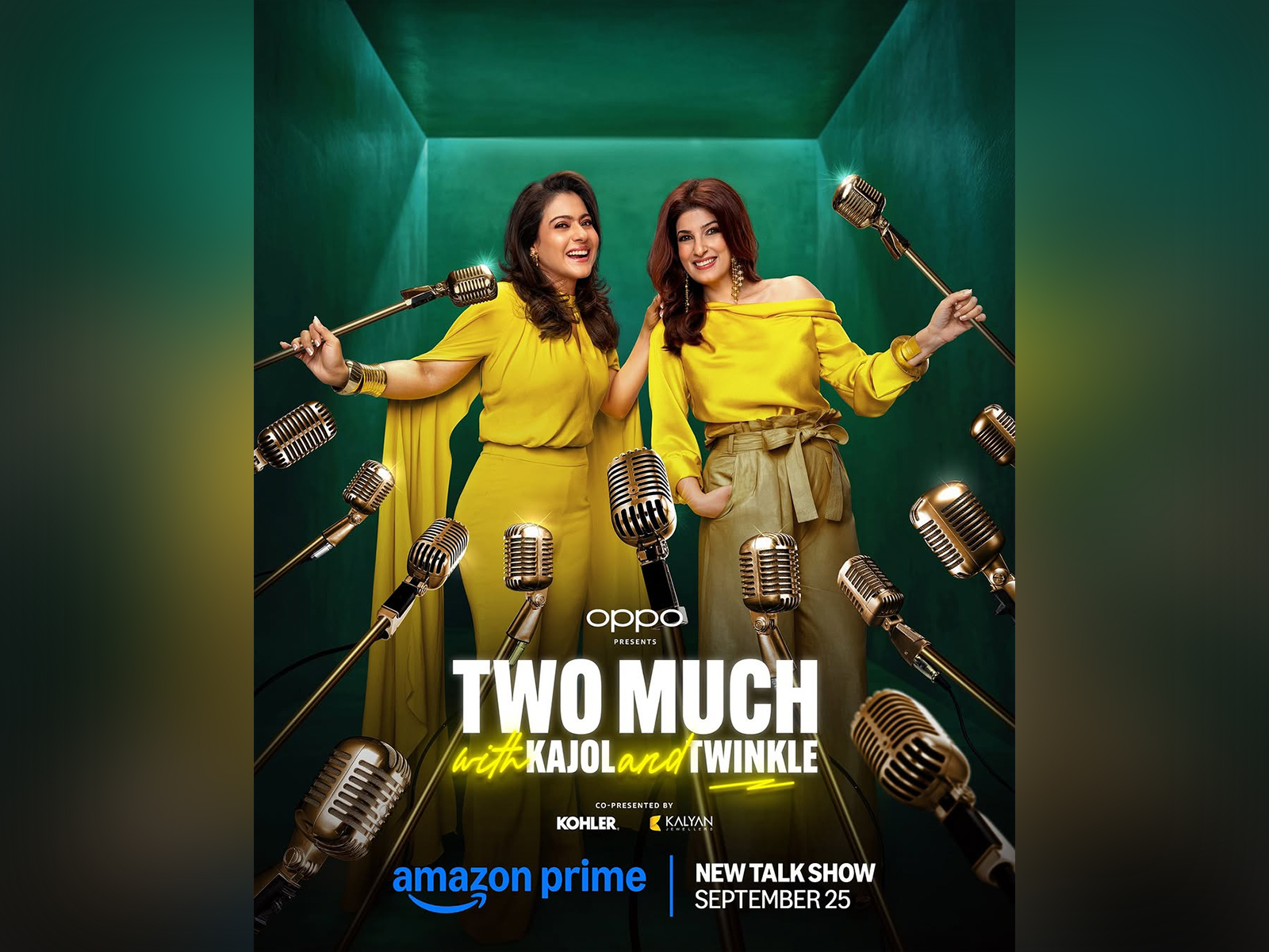 Twinkle Khanna, Kajol promise 'too much' entertainment on their talk show 'Two Much'