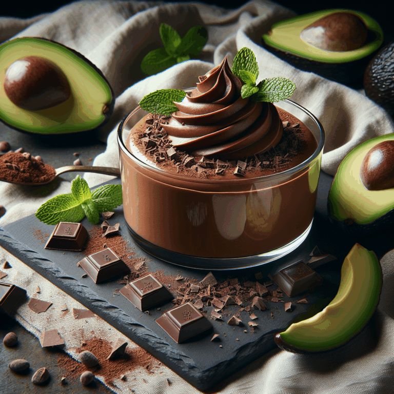 Avocado and dark chocolate blended for brain energy. - Photo Gallery
