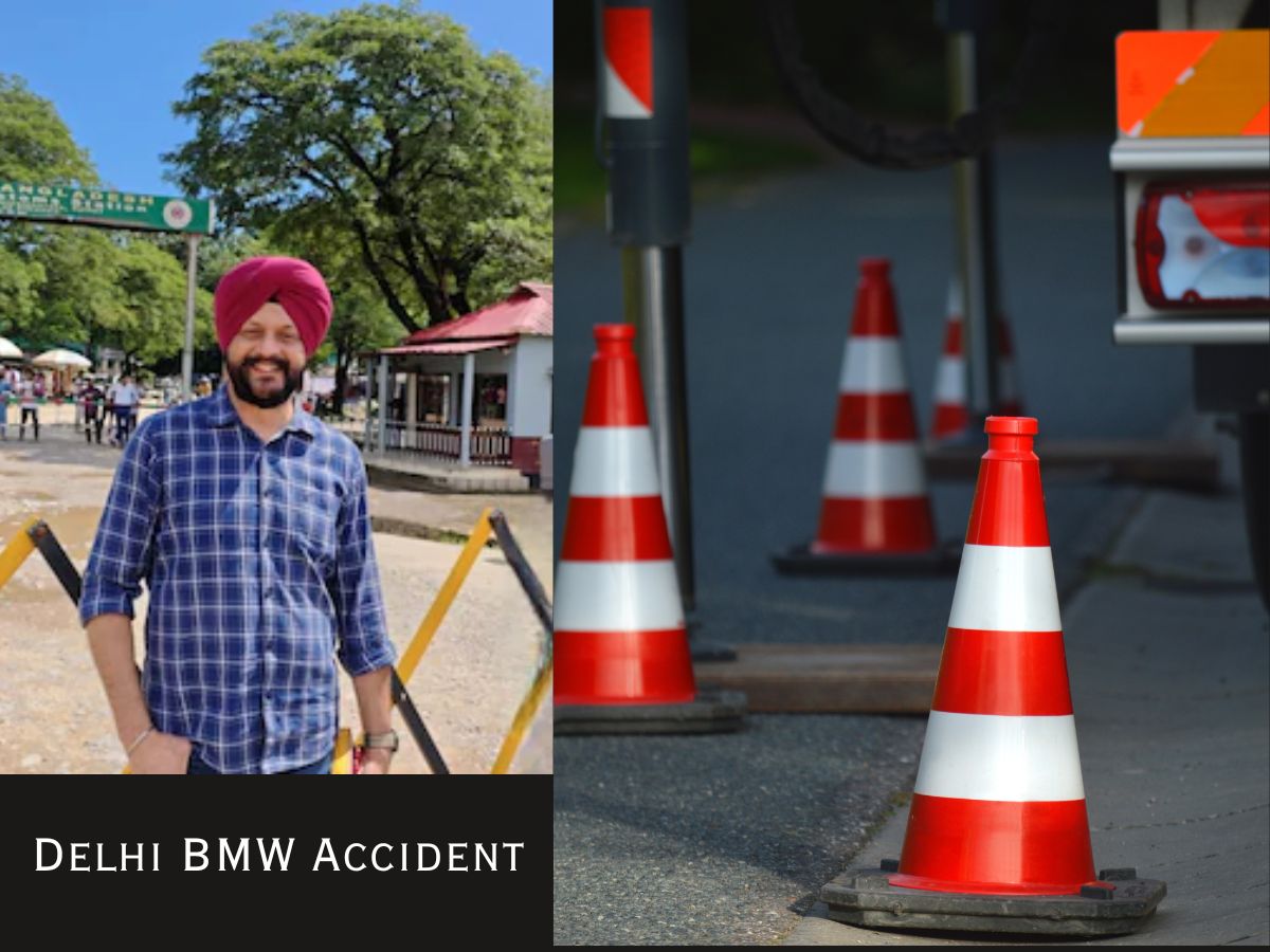 Delhi BMW Accident: Deputy Secretary Dies in BMW Hit-&-Run, Driver Flees, Son Alleges Delay in Treatment
