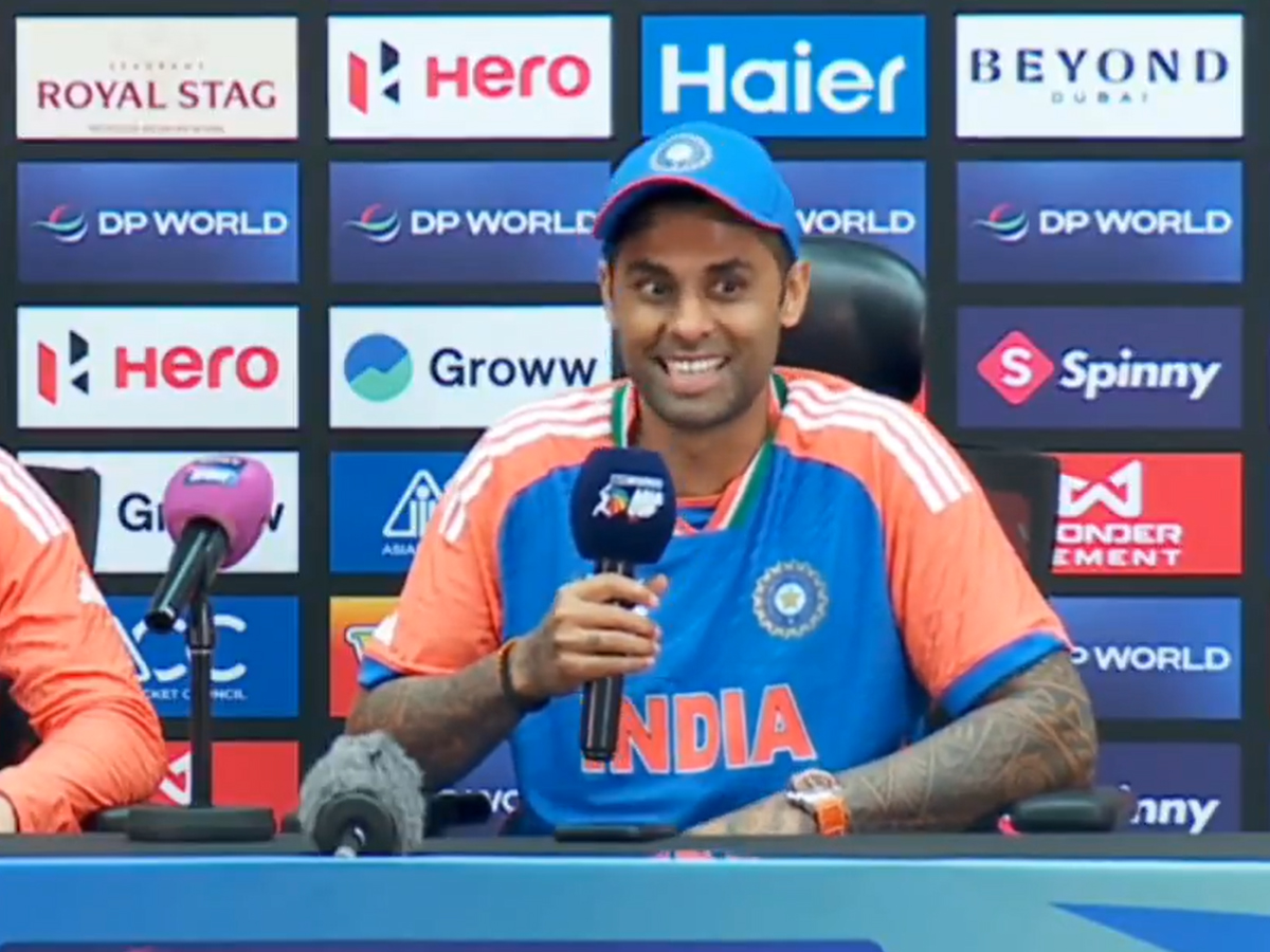 ‘Gussa Ho Rahe Ho Aap’: Suryakumar Yadav Trolls Pakistani Reporter After Asia Cup Win | Watch